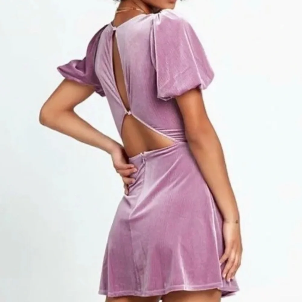🤖 440. L*Space Ruby XS Dress Velvet NWT Retail $130 - Picture 4 of 6